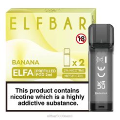 Elf Bar Eesti 0LVT105 | banaan ELFBAR ELFA eeltäidetud kaun (2 pakki)