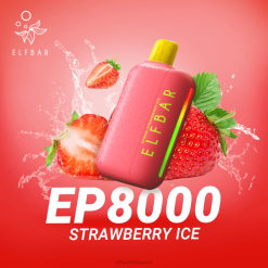 Elf Bar Eesti 0LVT317 | maasikajää ELFBAR EP8000 ühekordne vape