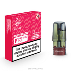 Elf Bar Puffs 0LVT147 | arbuus ELFBAR Mate 500 P1 eeltäidetud kaunad (2 pakki)