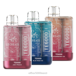 Elf Bar Puffs 0LVT247 | mitme maitsega ELFBAR EBCREATE TE6000 proovivõtu pakk
