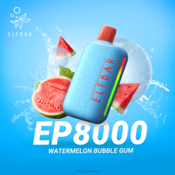 Elf Bar Puffs 0LVT307 | arbuusi närimiskumm ELFBAR EP8000 ühekordne vape