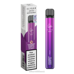 Elf Bar Tallinn 0LVT18 | maasika vaarika kirsijää ELFBAR 600V2 ühekordne vape