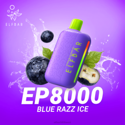 Elf Bar Tallinn 0LVT306 | sinine razz jää ELFBAR EP8000 ühekordne vape