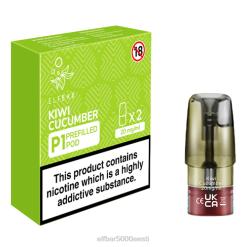 Elf Bar Vape 0LVT168 | ksenoon ELFBAR Mate 500 P1 eeltäidetud kaunad (2 pakki)