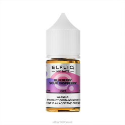 Elf Bar Vape X84T12 - ELFBAR ELFLIQ NIC SOL 30ML mustika hapu vaarikas